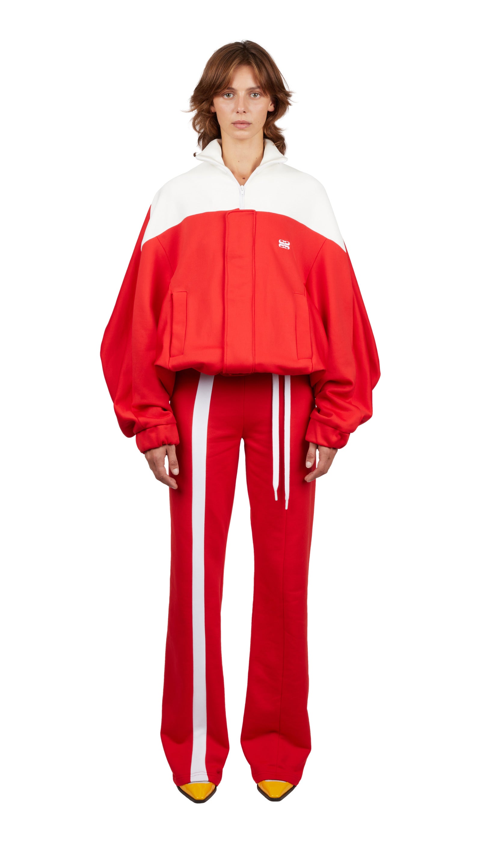 OMEGA TRACKSUIT JACKET RED / PRE-ORDER