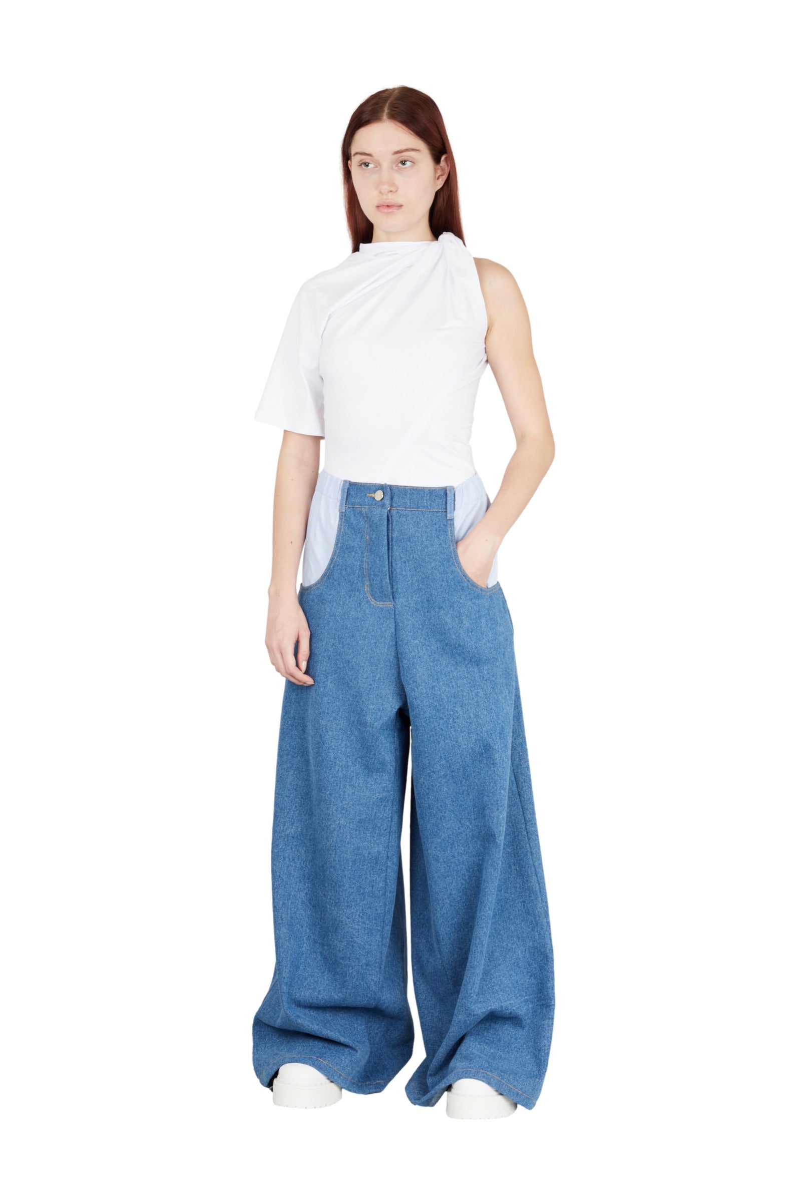 ICARE BLUE DENIM PANT