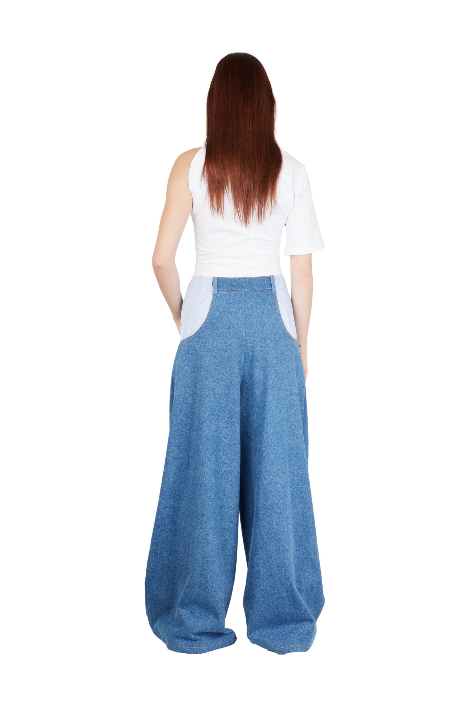 ICARE BLUE DENIM PANT