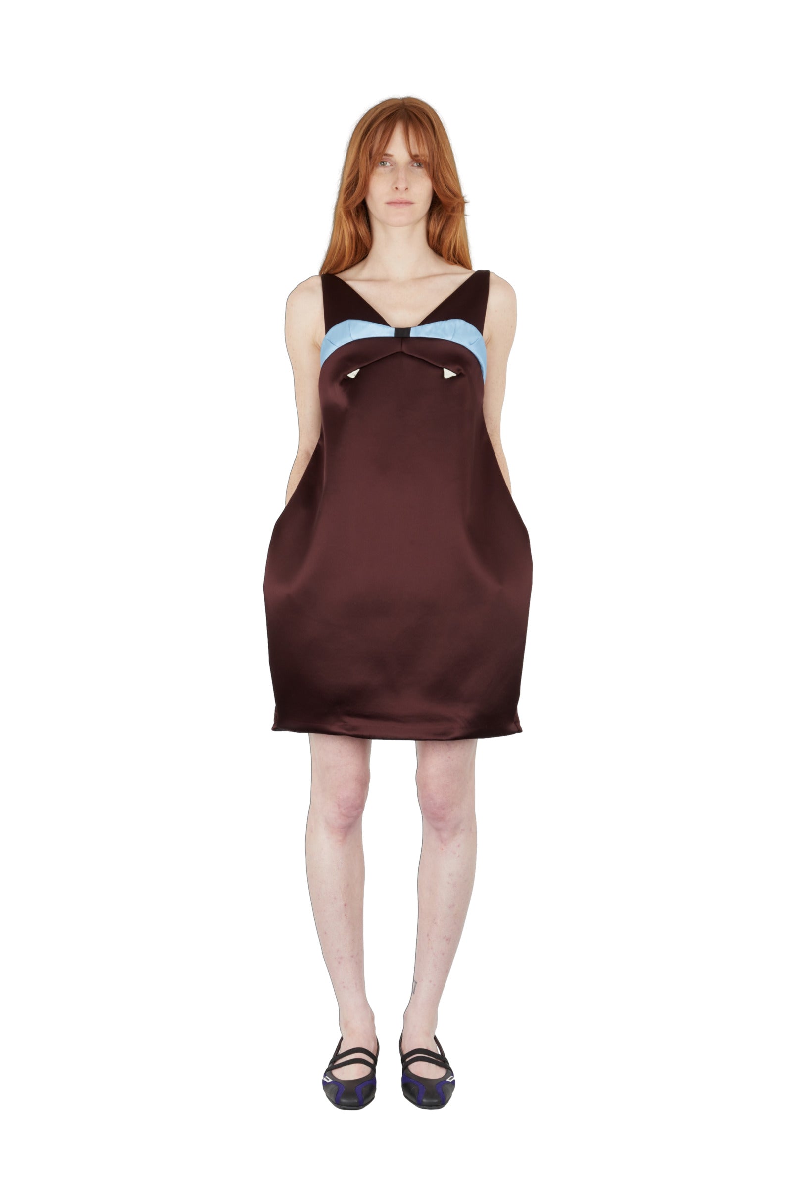 MINOU BROWN DRESS