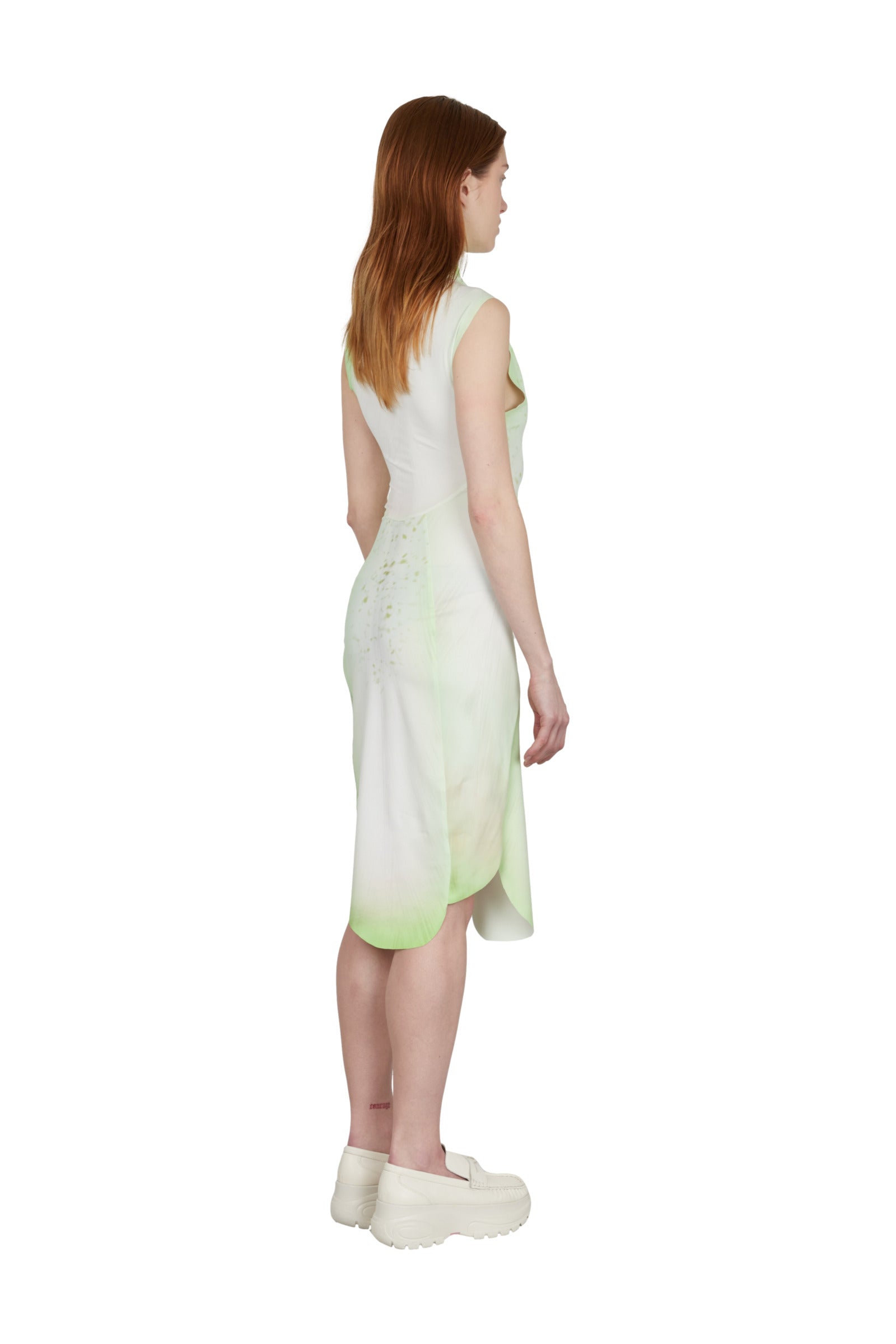 PETALE GREEN DRESS